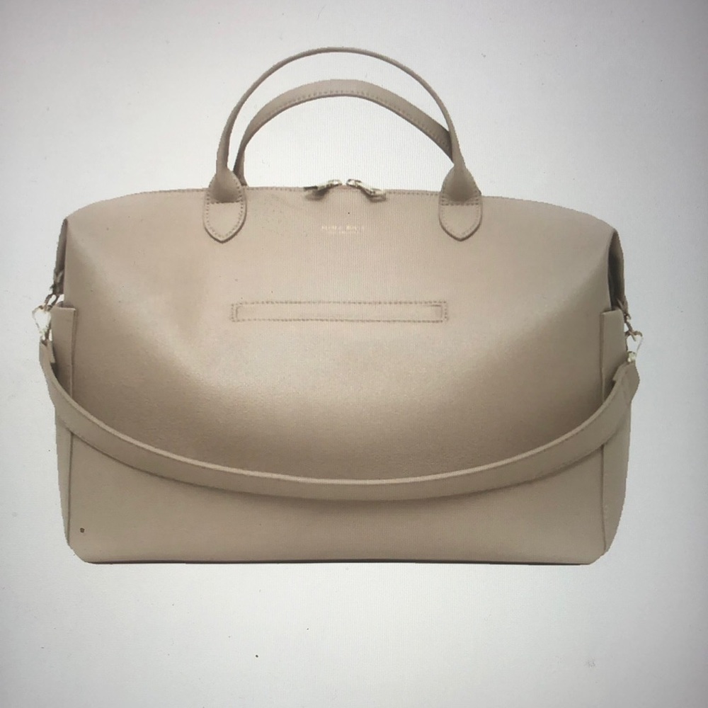 MINA BAIE Emmy Full Taupe Backpack Satchel Crossbody Travel Bag Diaper Bag